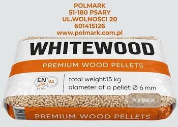 Pellet WhiteWood - certyfikat ENplus A1 - Polmark - dostawa Osolin