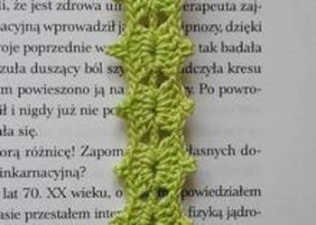 Szydełkowa zakładka do książki ze słonecznikiem ?