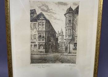 Stara grafika sygnowana