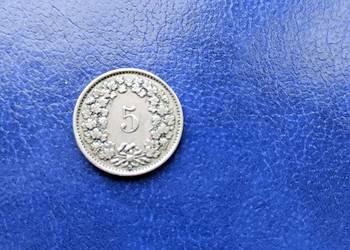 Stare monety 5 rappen 1931 Szwajcaria /2