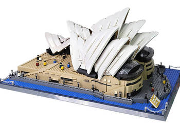 Klocki Opera Sydney 2937 elementów model budynek zestaw konstrukcyjny