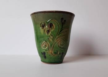 Ceramiczny nawilżacz powietrza / wazonik, Rzut Toruń, ceramika PRL