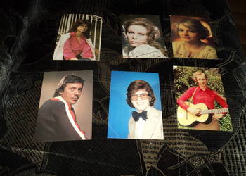 6 pocztówek. widokówek,  celebrytów polskich 4