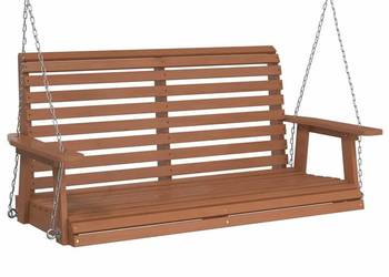 vidaXL Huśtawka ogrodowa z metalowymi łańcuchami(SKU:4008981)