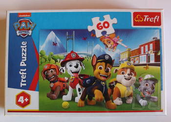 Puzzle Psi Patrol Na Polanie 60 Elementów Trefl 17375