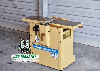 Wyrówniarko grubościówka SCHEPPACH HMC 2600 ! Maszyna 2w1! Heblarka ! Mobil