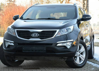 Kia Sportage Czarna Opłacona 1.6GDI 135KM Serwis Navi Kamera Parktronik Al…