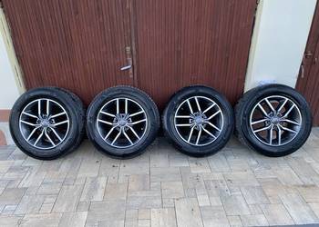 Felgi aluminiowe Jeep 18 cali 5x127 opony całoroczne Hankook Kinergy 4s Felgi aluminiowe Jeep 18 cali 5x127 opony całoroczne Hankook Kinergy 4s