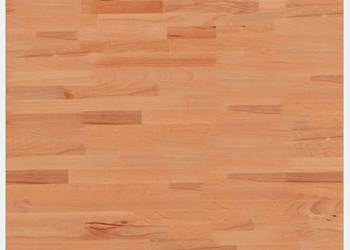 Blat do stołu 70x70x15 cm kwadratowy lite drewno bukowe WM-355969