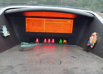 Wyświetlacz zapięcia pasów Peugeot 207 Citroen 9664158480 6 PIN
