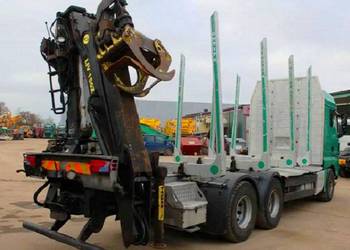 ciężarowy do transportu drewna Euro 6 6x4 Man do drzewa