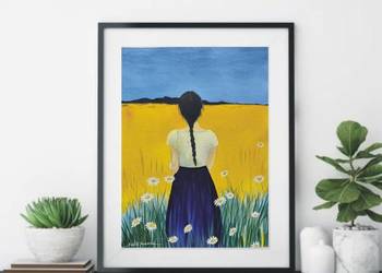 HORYZONT WSPOMNIEŃ – Oryginalna akwarela (nie print!)