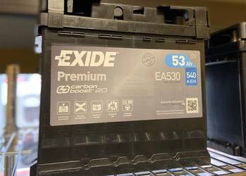 Akumulator 53Ah 540A  Exide Premium  EA530  PRAWY PLUS
