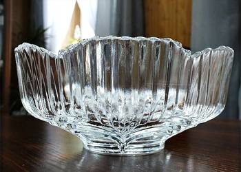 Stara Misa Miska Kryształowa HSG Ząbkowice lata 60-70' PRL Styl Art Deco