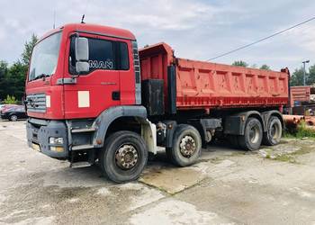 man tga 35.390  8x4 krajowy okazja !!! nie mercedes daf scania kamaz volvo