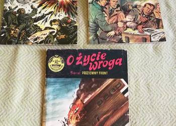 Komiksy Podziemny Front – Zamach, Na tropie, O życie wroga