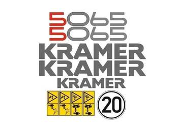 Naklejki oklejenie naklejka - KRAMER 5065 Zamiennik