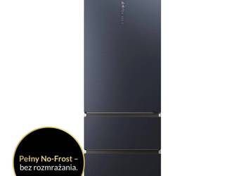 Lodówka Haier Seria 7 HTW7720ENMB Pełny No Frost 200,6cm Szuflada z kontro…