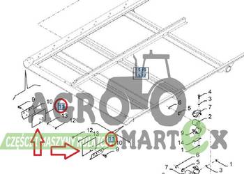 84005164, 84097524 USZCZELKA CNH