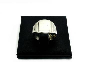 Srebrny Sygnet pr. 925 4,59g Rozmiar 15