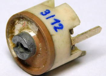 Kondensator ceramiczny 12pF TRYMER - cena 10 sztuk