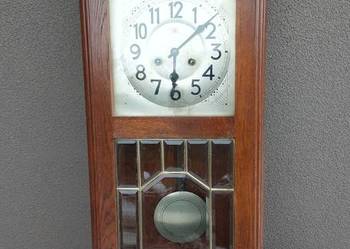 Stary zegar ścienny Junghans 1920r sprawny film gongu F031