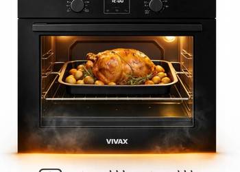 PIEKARNIK DO ZABUDOWY VIVAX BO-808BFD G KOMPAKTOWY ELEKTRYCZNY 80L 60cm 2+3