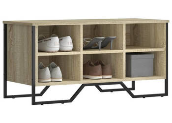 Szafka na buty dąb sonoma 90x38x455 cm WM-848640