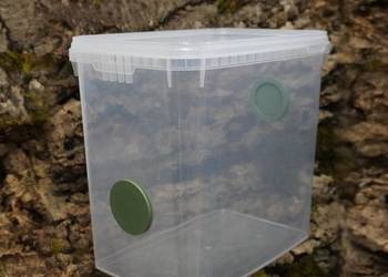 Pojemnik hodowlany 27x19x27 wentylacja 3D terrarium pająk ptasznik skorpion