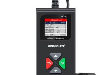 KINGBOLEN YA100 Czytnik kodów OBD2 Scanner diagnostyczny CAN