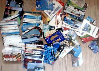 Karty telefoniczne różne duży zestaw