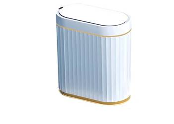 Kosz na śmieci Decoart 1000-1000-9036 10 l biały, odcienie ż