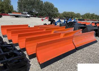 Pług do śniegu / kiszonki – ciężki, wzmocniony, guma zbrojona