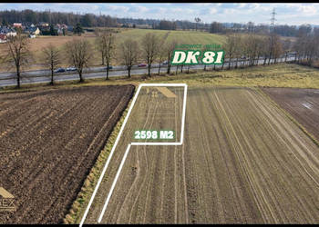 Działka 2598m2 Zbytków