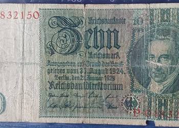 10 Marek Niemcy 1929 r. seria P,J