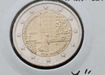 2 Euro Niemcy 50 r. Pokłonu w Warszawie 2020 -r. men J