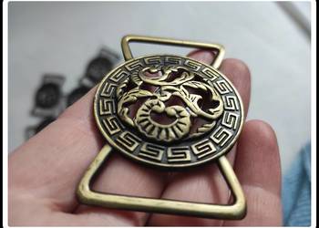 6 metalowych elementów dekoracyjnych