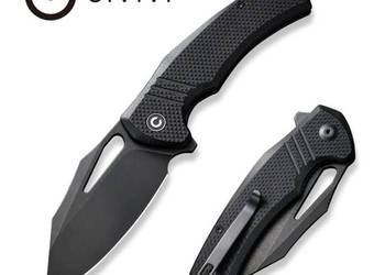 Nóż składany Civivi BullTusk Black G10, Black Stonewashed 14C28N (C23017-1)
