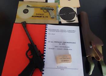 Wiatrówka pistolet łucznik wz 70