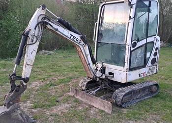 Minikoparka terex tc 16
