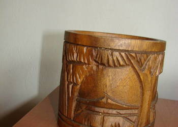 teakowa puszka, pojemnik