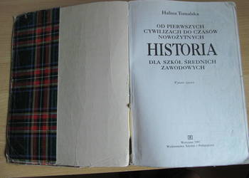 Sprzedam podręcznik - Historia dla szkół średnich zawodowych