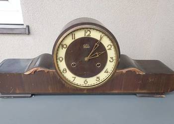 152 Stary zegar bufetowy FM Sonneberg niekompletny do renowacji