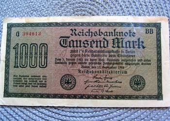 Niemcy 1000 Marek 1922r