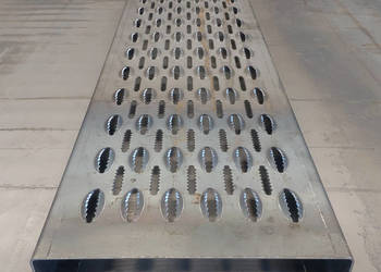 Stopień antypoślizgowy 100x25x5cm Schody Stopnica Podest Trep metal stal