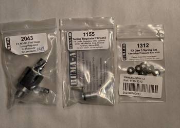 Regulatory ciśnienia dla FX Impact M3 pierwszego i drugiego poziomu