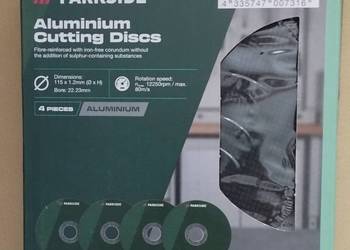 Tarcze do aluminium Parkside