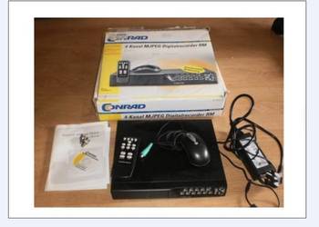 Rejestrator monitoringu na 4 kamery MJPEG 80gb