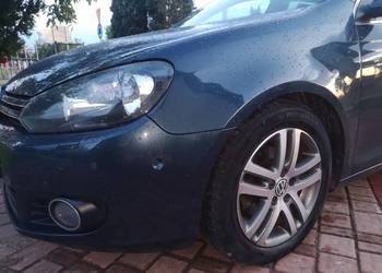 Golf VI 1.6 TDI Highline, BlueMotion:3,6l/100, nowe sprzęgło,EGR, OC,1wł-PL