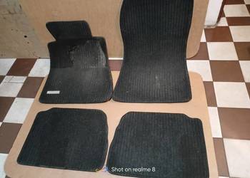 Mercedes 190 W201 dywaniki rypsowe czarne komplet 190 dywan